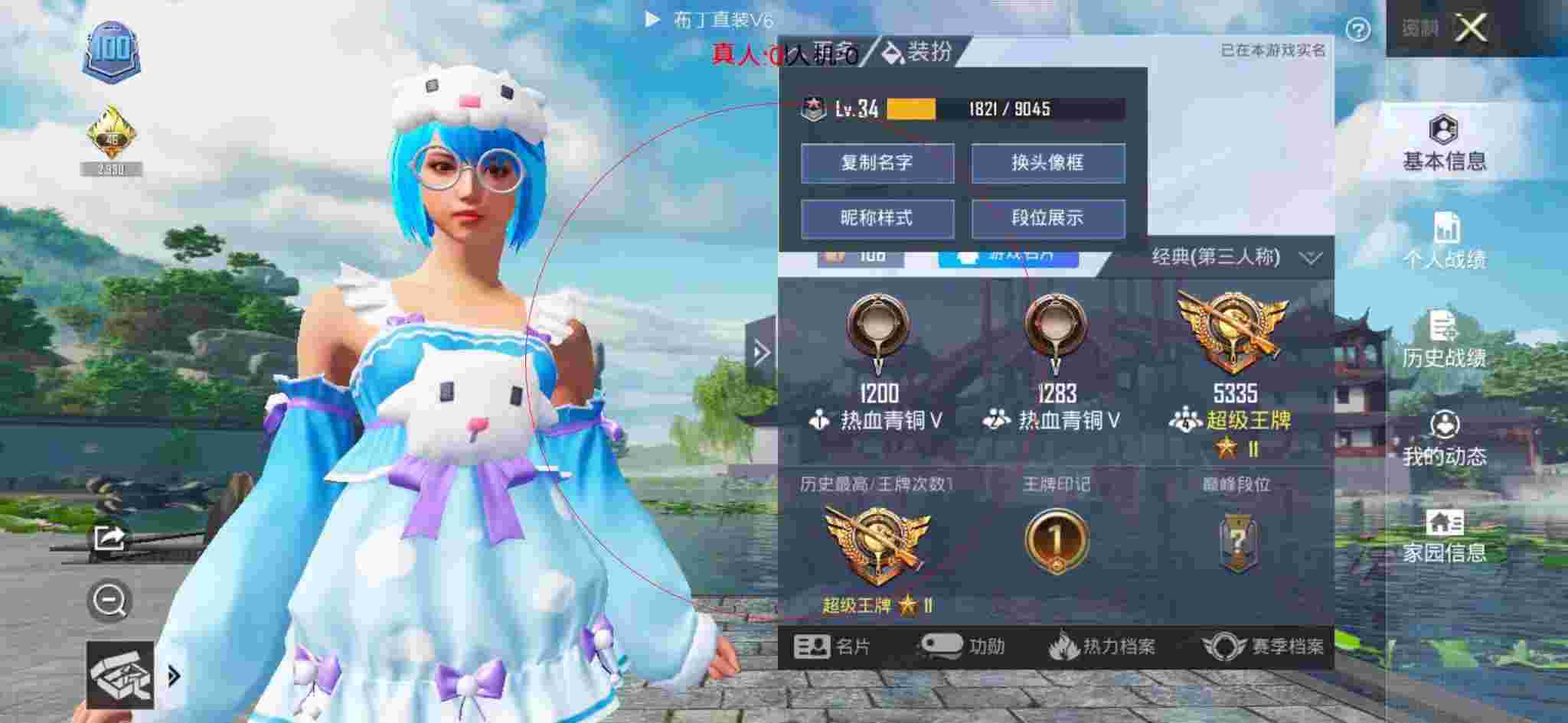 和平精英布丁直装透视 - 和平精英挂件图片大全大图辅助预览图